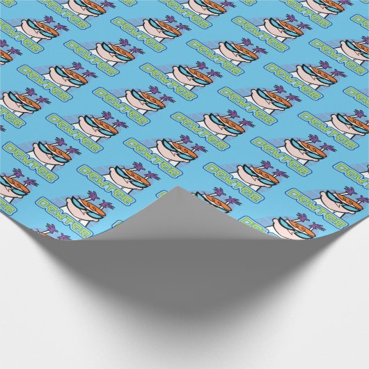 Dexter Character Name Graphic Geschenkpapier (Ecke)