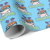 Dexter Character Name Graphic Geschenkpapier (Rolleneckpunkt)