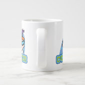 Dexter Character Name Graphic Jumbo-Tasse (Rückseite)