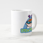 Dexter Character Name Graphic Jumbo-Tasse (Vorderseite Rechts)