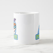 Dexter Character Name Graphic Jumbo-Tasse (Vorderseite)