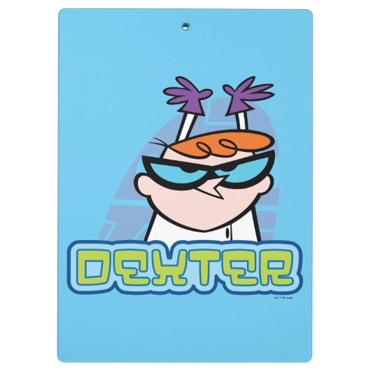 Dexter Character Name Graphic Klemmbrett (Rückseite)