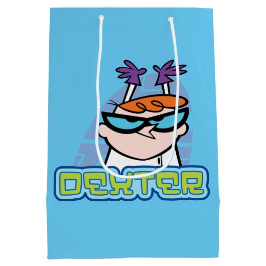 Dexter Character Name Graphic Mittlere Geschenktüte (Rückseite)
