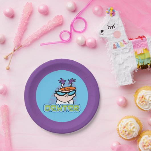 Dexter Character Name Graphic Pappteller (Party)