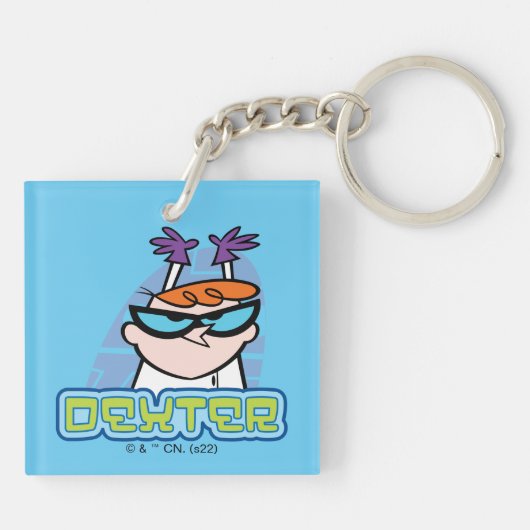 Dexter Character Name Graphic Schlüsselanhänger (Rückseite)