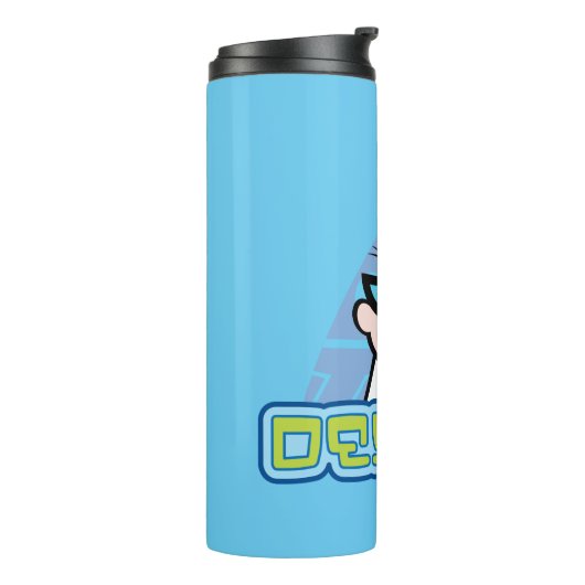 Dexter Character Name Graphic Thermosbecher (Nach links gedreht)