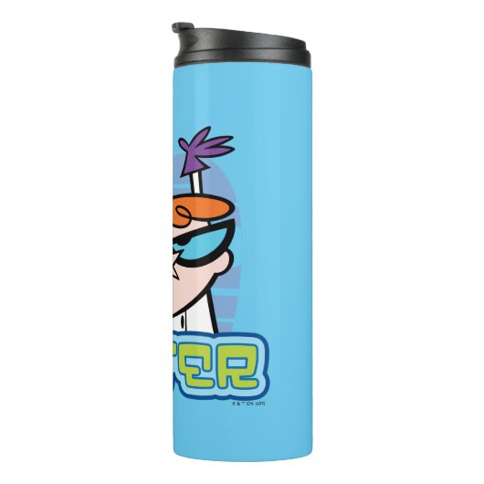 Dexter Character Name Graphic Thermosbecher (Nach rechts gedreht)