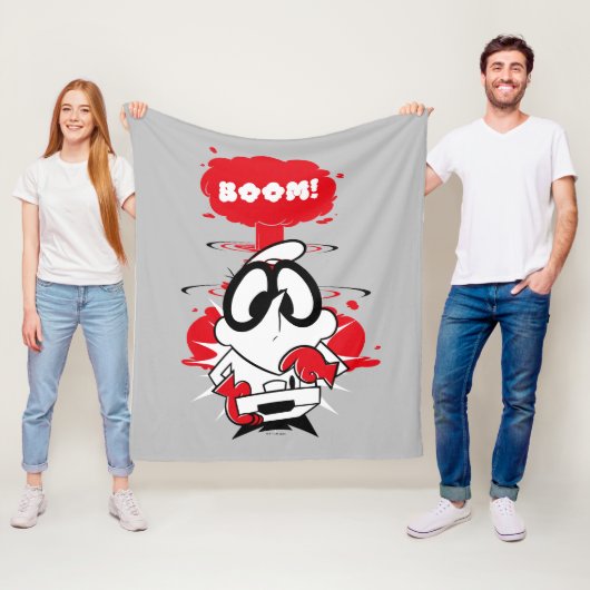 Dexter Detonation-Grafik Fleecedecke (Beispiel)