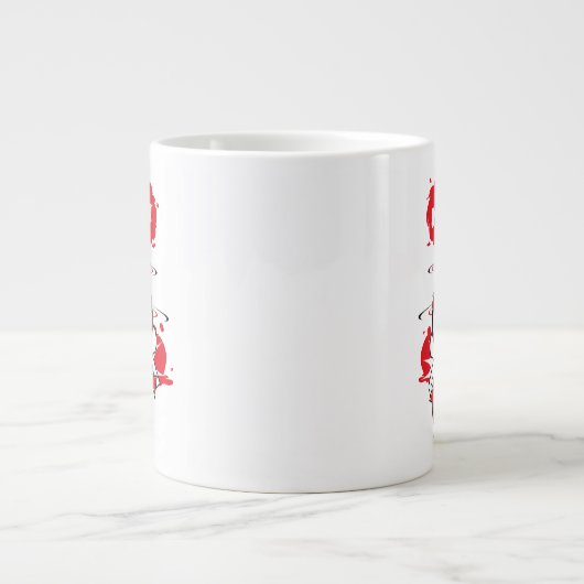Dexter Detonation-Grafik Jumbo-Tasse (Vorderseite)