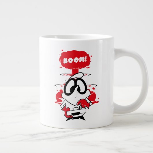 Dexter Detonation-Grafik Jumbo-Tasse (Rechts)