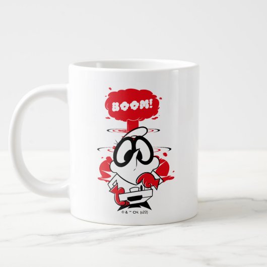 Dexter Detonation-Grafik Jumbo-Tasse (Links)