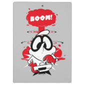 Dexter Detonation-Grafik Klemmbrett (Rückseite)