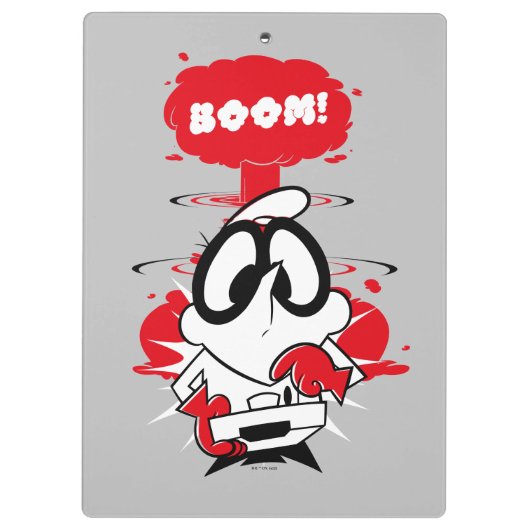 Dexter Detonation-Grafik Klemmbrett (Rückseite)