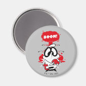 Dexter Detonation-Grafik Magnet (Vorderseite/Rückseite)