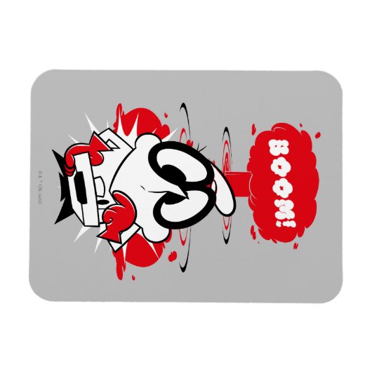 Dexter Detonation-Grafik Magnet (Horizontal)