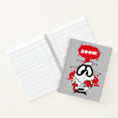 Dexter Detonation-Grafik Notizblock (Innenseite)