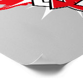 Dexter Detonation-Grafik Poster (Ecke)