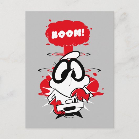 Dexter Detonation-Grafik Postkarte (Vorderseite)