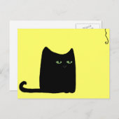 Dexter die Fettschwarze Postkarte (anpassbar) (Vorne/Hinten)