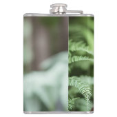 Dexter, die schwarze siamesische Katze, Hip Flask Flachmann (Rückseite)