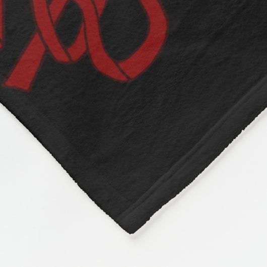 Dexter-Drama-großes Fleece-Schwarzes mit Fleecedecke (Ecke)