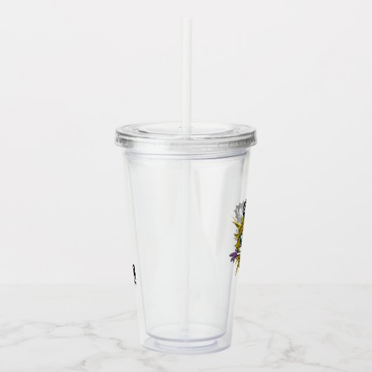 Dexter "Eureka!" Halftone Callot Graphic Acryltrinkbecher (Rechts)