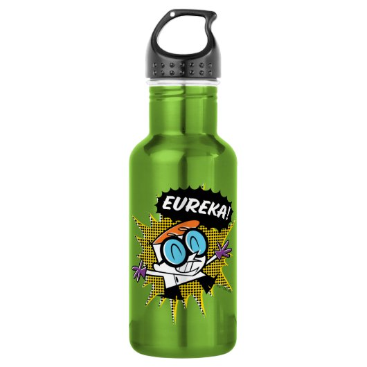 Dexter "Eureka!" Halftone Callot Graphic Edelstahlflasche (Vorderseite)