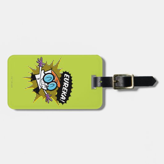 Dexter "Eureka!" Halftone Callot Graphic Gepäckanhänger (Vorderseite horizontal)