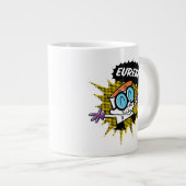 Dexter "Eureka!" Halftone Callot Graphic Jumbo-Tasse (Vorderseite Rechts)