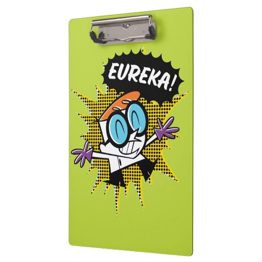 Dexter "Eureka!" Halftone Callot Graphic Klemmbrett (Links)