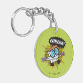 Dexter "Eureka!" Halftone Callot Graphic Schlüsselanhänger (Vorderseite links)