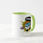 Dexter "Eureka!" Halftone Callot Graphic Tasse (VorderseiteRechts)
