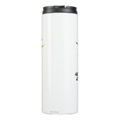 Dexter "Eureka!" Halftone Callot Graphic Thermosbecher (Rückseite)