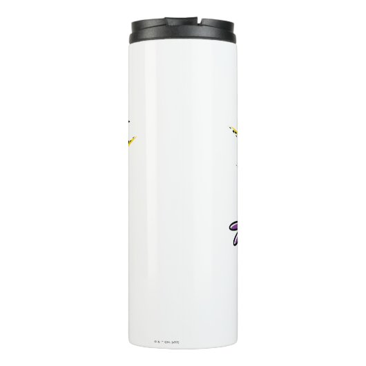 Dexter "Eureka!" Halftone Callot Graphic Thermosbecher (Rückseite)