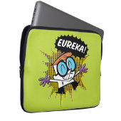 Dexter "Eureka!" Halftone Callout Graphic Laptopschutzhülle (Vorne Rechts)