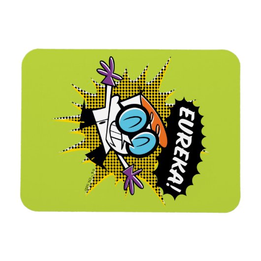 Dexter "Eureka!" Halftone Callout Graphic Magnet (Horizontal)
