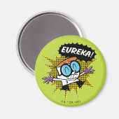 Dexter "Eureka!" Halftone Callout Graphic Magnet (Vorderseite/Rückseite)