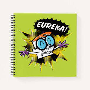 Dexter "Eureka!" Halftone Callout Graphic Notizblock