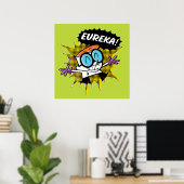 Dexter "Eureka!" Halftone Callout Graphic Poster (Heimbüro)