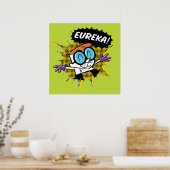 Dexter "Eureka!" Halftone Callout Graphic Poster (Küche)