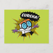 Dexter "Eureka!" Halftone Callout Graphic Postkarte (Vorderseite)