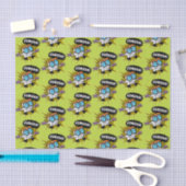 Dexter "Eureka!" Halftone Callout Graphic Seidenpapier (Handwerk)