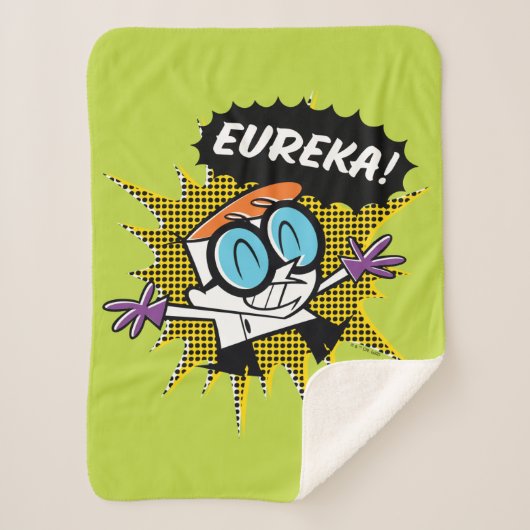 Dexter "Eureka!" Halftone Callout Graphic Sherpadecke (Vorderseite)