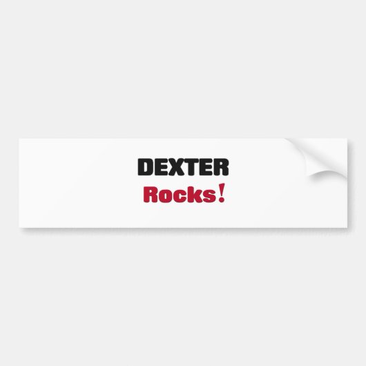 Dexter-Felsen Autoaufkleber (Vorne)
