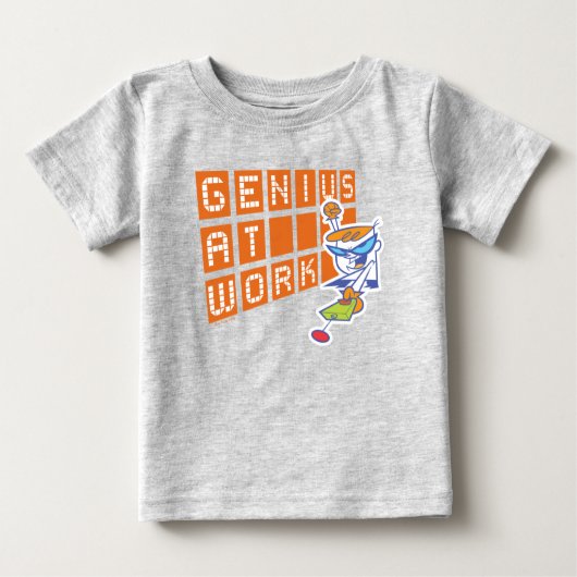 Dexter "Genius at work" Baby T-shirt (Vorderseite)