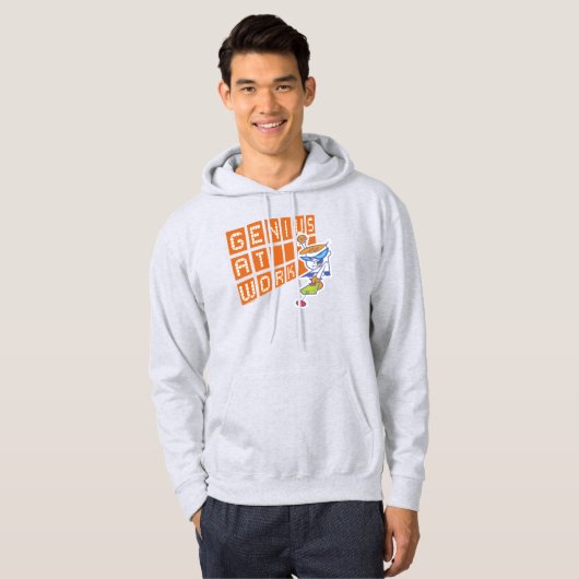Dexter "Genius at work" Hoodie (Vorne ganz)