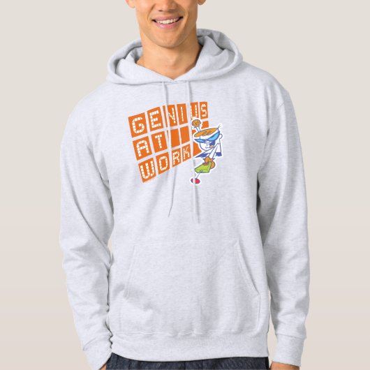 Dexter "Genius at work" Hoodie (Vorderseite)