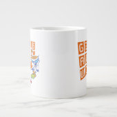 Dexter "Genius At Work" Jumbo-Tasse (Vorderseite)