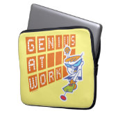 Dexter "Genius at work" Laptopschutzhülle (Vorderseite Links)