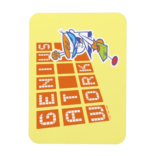Dexter "Genius at work" Magnet (Vertikal)